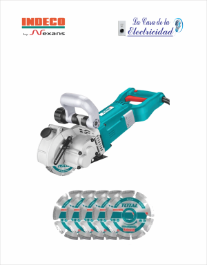 Acanaladora de Pared, 3000W
