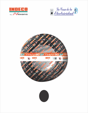 Cable THW-90 + Plus, 8 AWG - Indeco