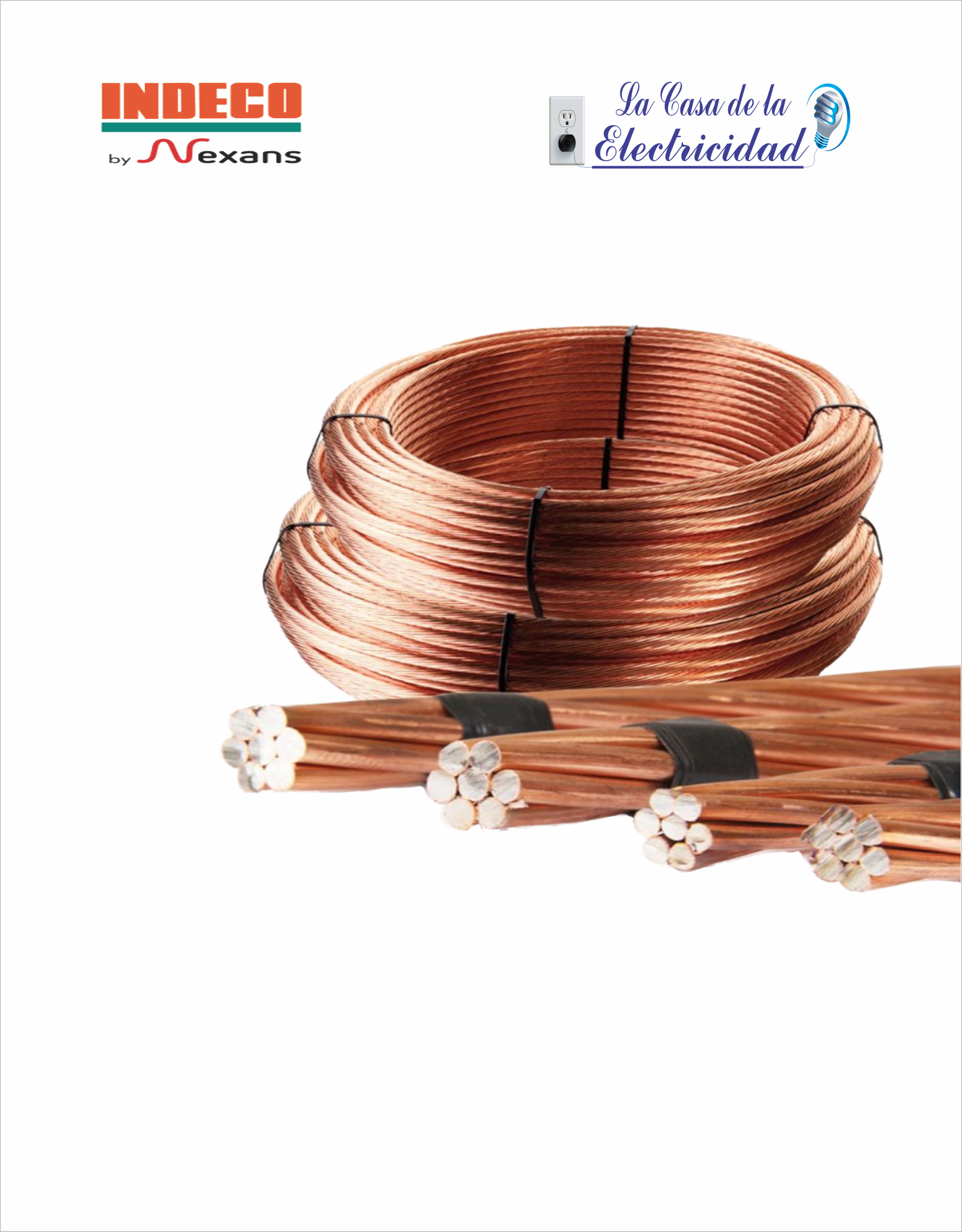 Cable Cobre desnudo t. blando 16 mm² - Indeco