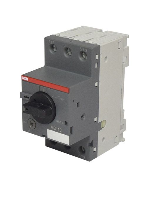 GUARDAMOTOR MS116 - 10.0, REG 6.30 - 10.0 Amp - ABB