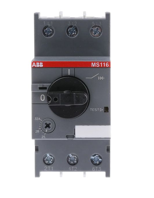 GUARDAMOTOR MS116 - 20.0, REG 16.0 - 20.0 Amp - ABB