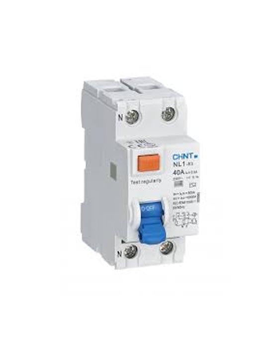 INTERRUPTOR DIFERENCIAL NL1-63 2X40A (30MA) T/AC - CHINT